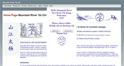 Desktop Screenshot of mountainriver.co.uk